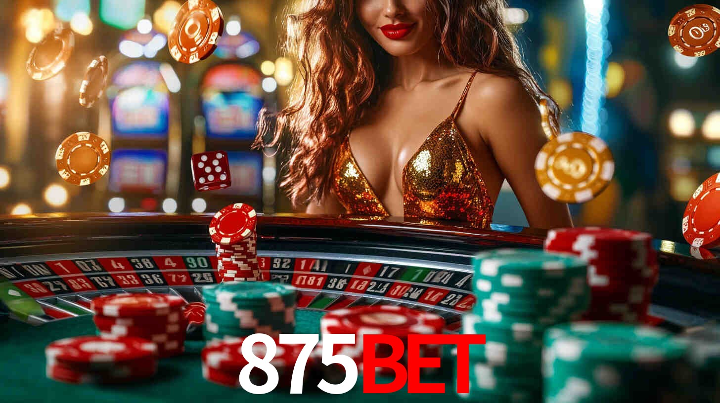 875bet Logo - Bônus com Rollover Justo